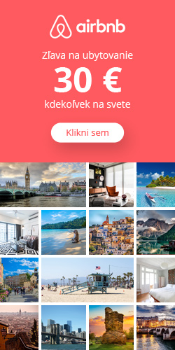 Získaj zľavu 30 € na prvé ubytovanie cez Airbnb